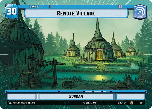 Remote Village // Experience (Hyperspace) (298 // T03) [Shadows of the Galaxy] - Star Wars: Unlimited Single