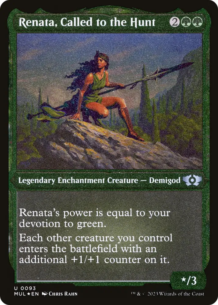 Renata Called to the Hunt (Foil Etched) [Multiverse Legends] - MTG Single