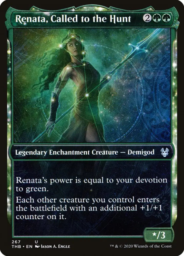 Renata Called to the Hunt (Showcase) [Theros Beyond Death] - MTG Single