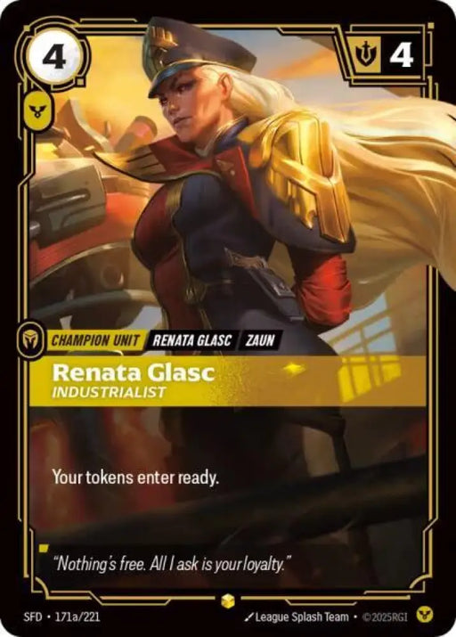Renata Glasc - Industrialist (Alternate Art) (171a/221) [Spiritforged]