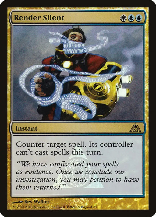 Render Silent (Buy-A-Box) [Dragon’s Maze Promos] - MTG Single