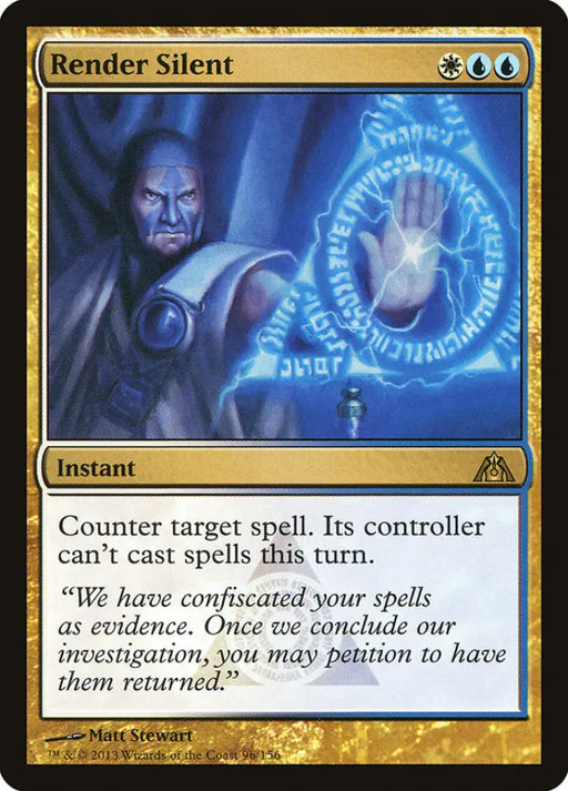 Render Silent [Dragon’s Maze] - MTG Single