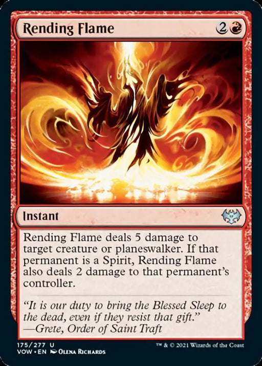 Rending Flame [Innistrad: Crimson Vow] - MTG Single