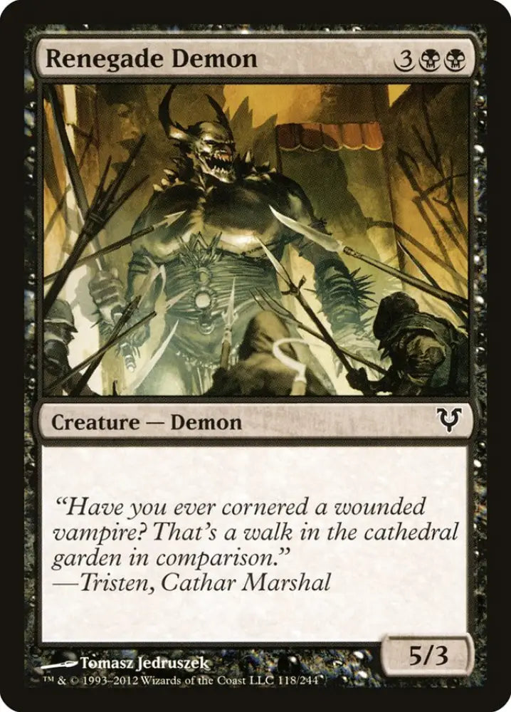 Renegade Demon [Avacyn Restored] - MTG Single