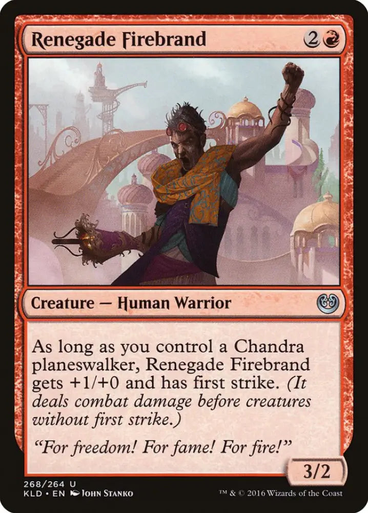 Renegade Firebrand [Kaladesh] - MTG Single