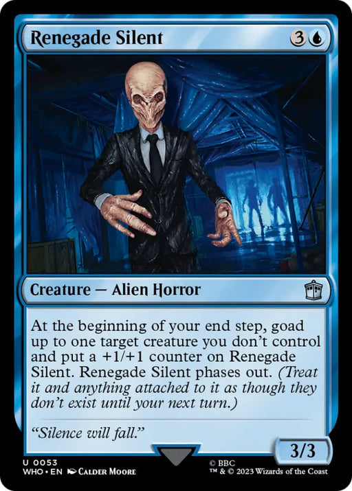 Renegade Silent [Doctor Who] - MTG Single