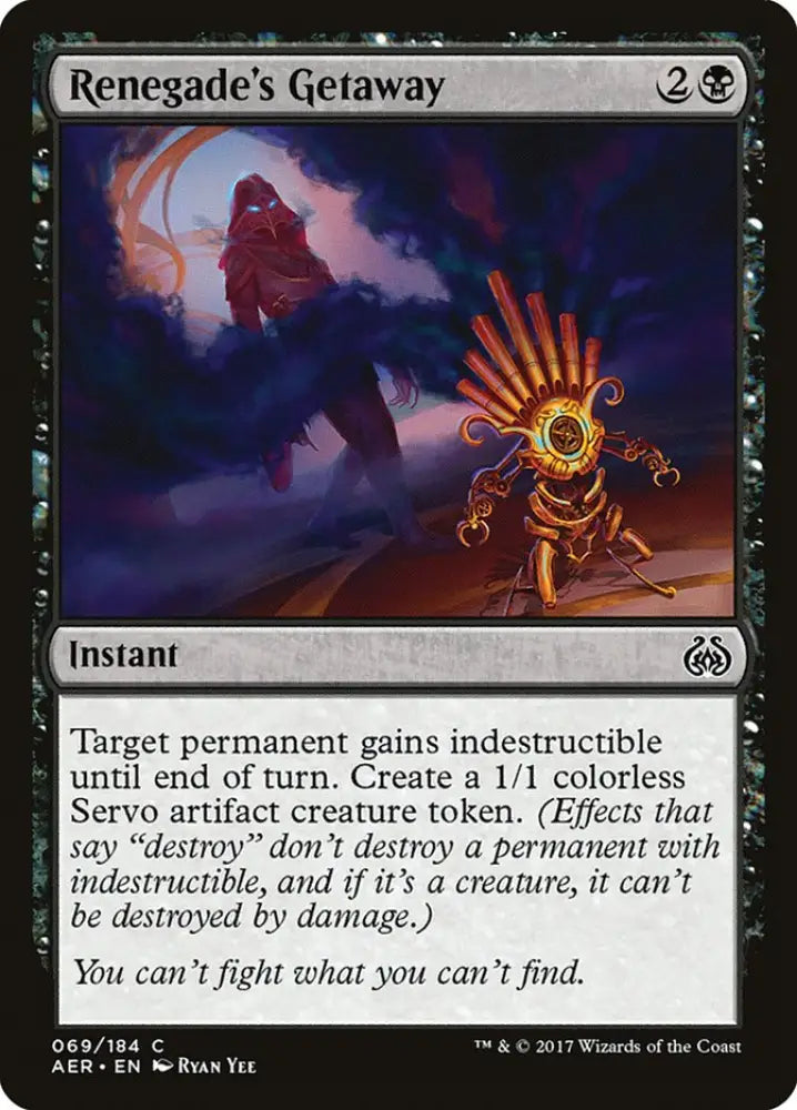 Renegade’s Getaway [Aether Revolt] - MTG Single