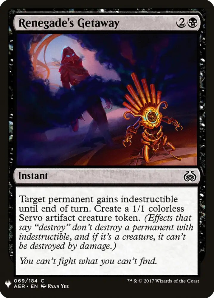Renegade’s Getaway [Mystery Booster] - MTG Single