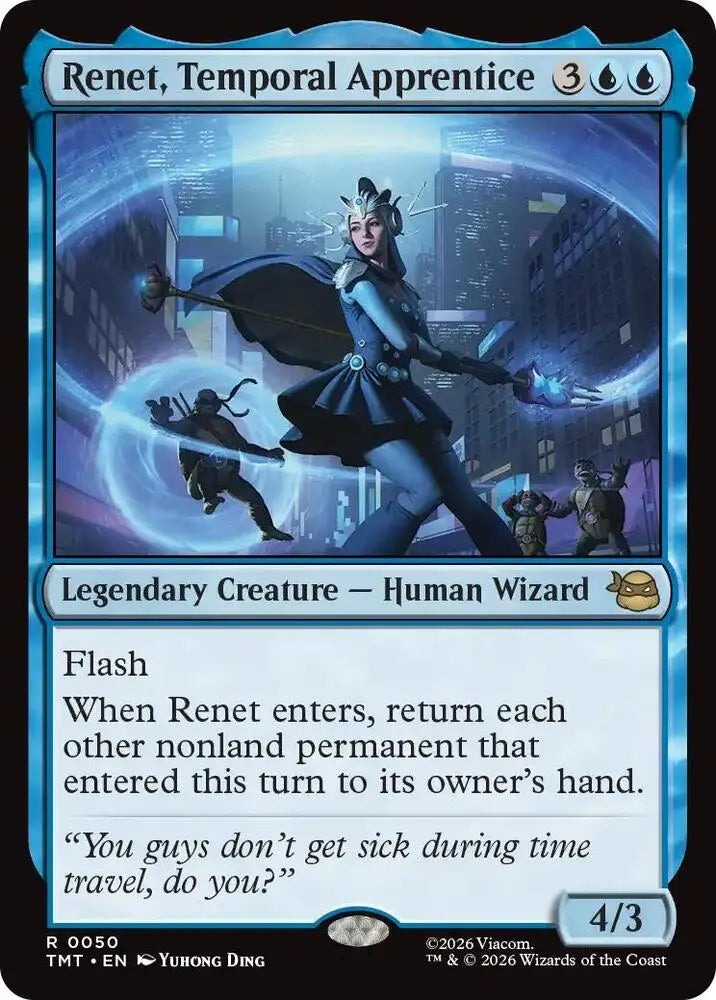Renet, Temporal Apprentice (50) [Teenage Mutant Ninja Turtles]