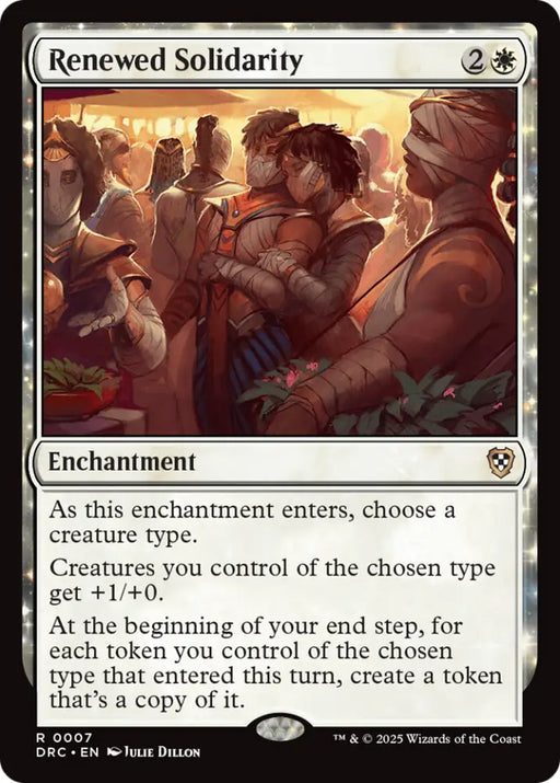 Renewed Solidarity [Aetherdrift Commander] - MTG Single
