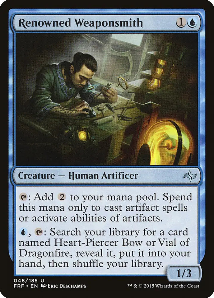 Renowned Weaponsmith [Fate Reforged] - MTG Single
