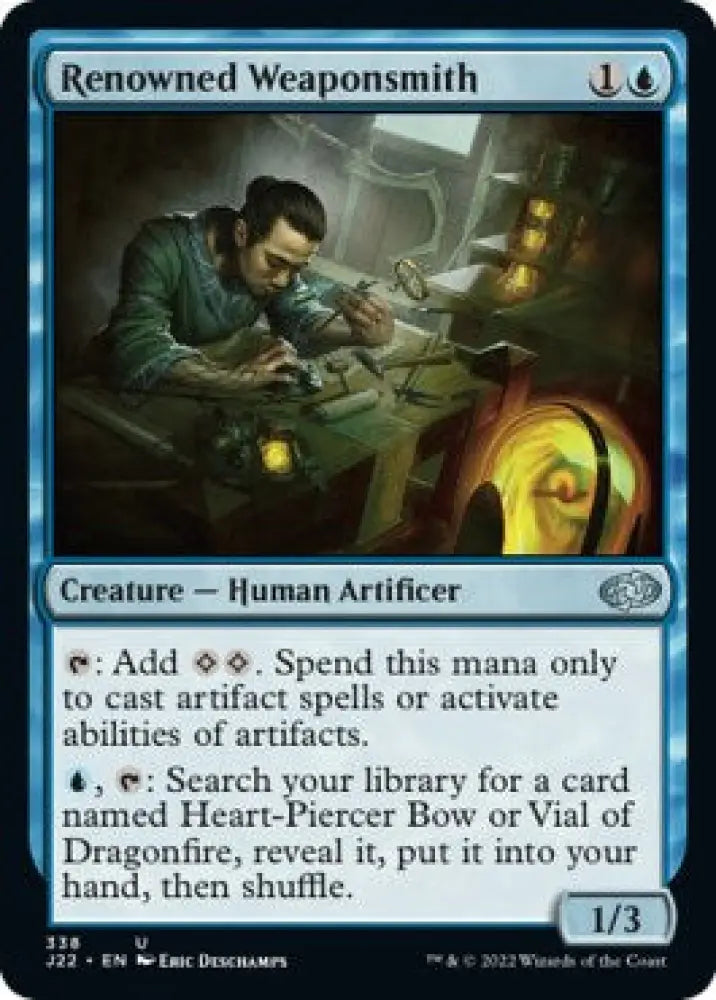 Renowned Weaponsmith [Jumpstart 2022] - MTG Single