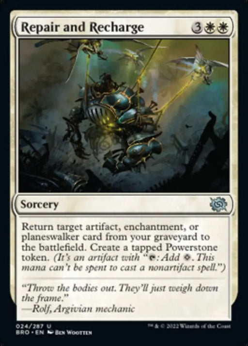 Repair and Recharge [The Brothers’ War] - MTG Single
