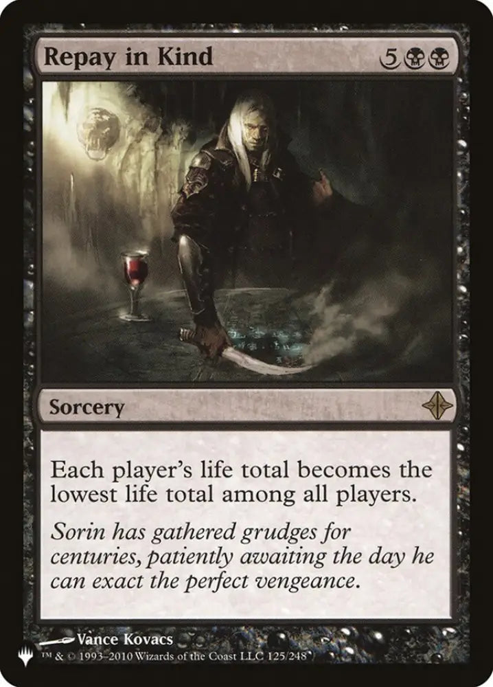 Repay in Kind [The List] - MTG Single