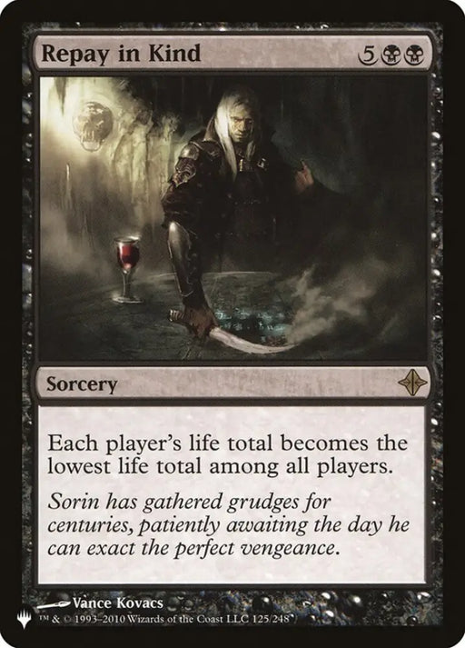 Repay in Kind [The List] - MTG Single
