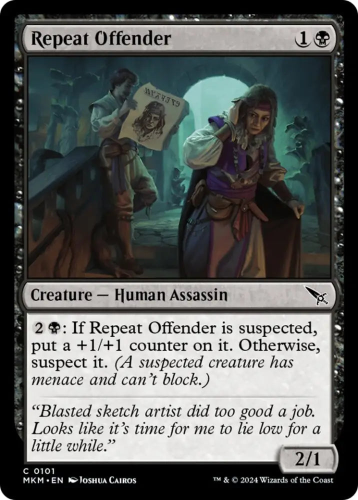 Repeat Offender [Murders at Karlov Manor] - MTG Single