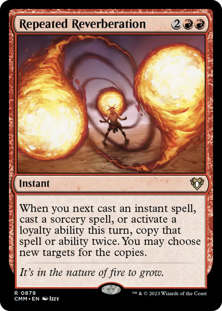 Repeated Reverberation [Commander Masters] - MTG Single
