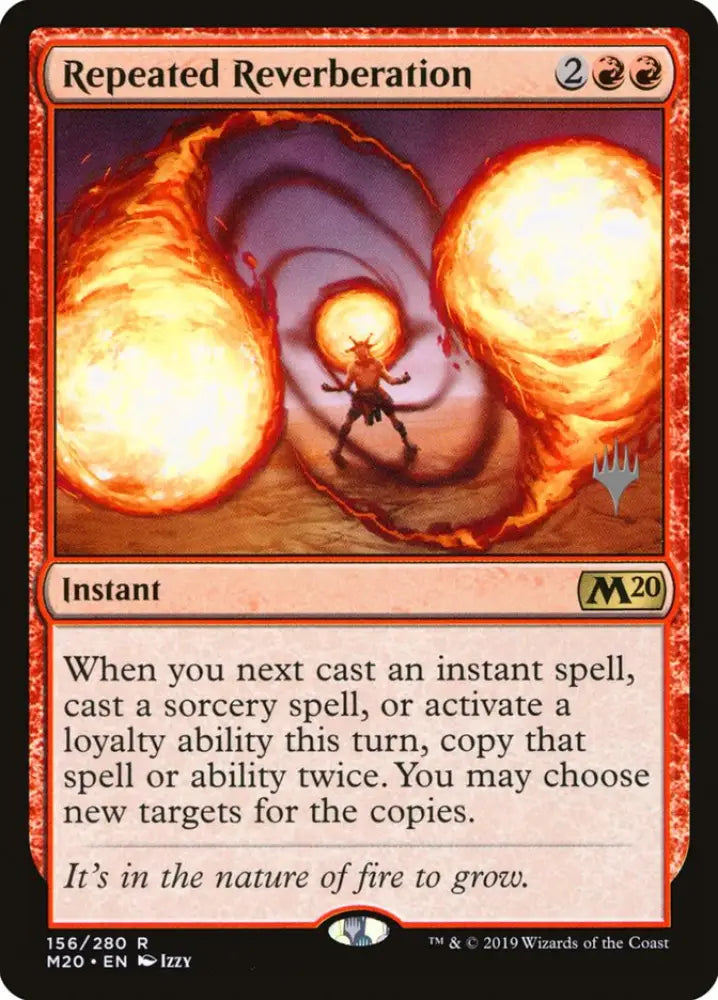 Repeated Reverberation (Promo Pack) [Core Set 2020 Promos] - MTG Single