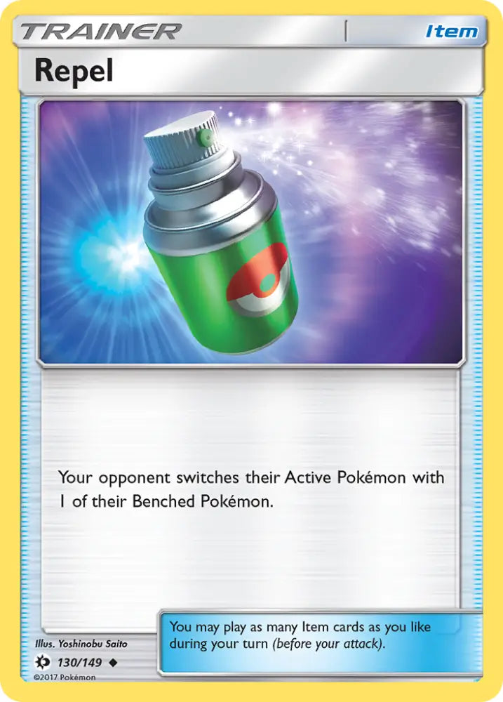 Repel (130/149) [Sun & Moon: Base Set] - Pokemon Single