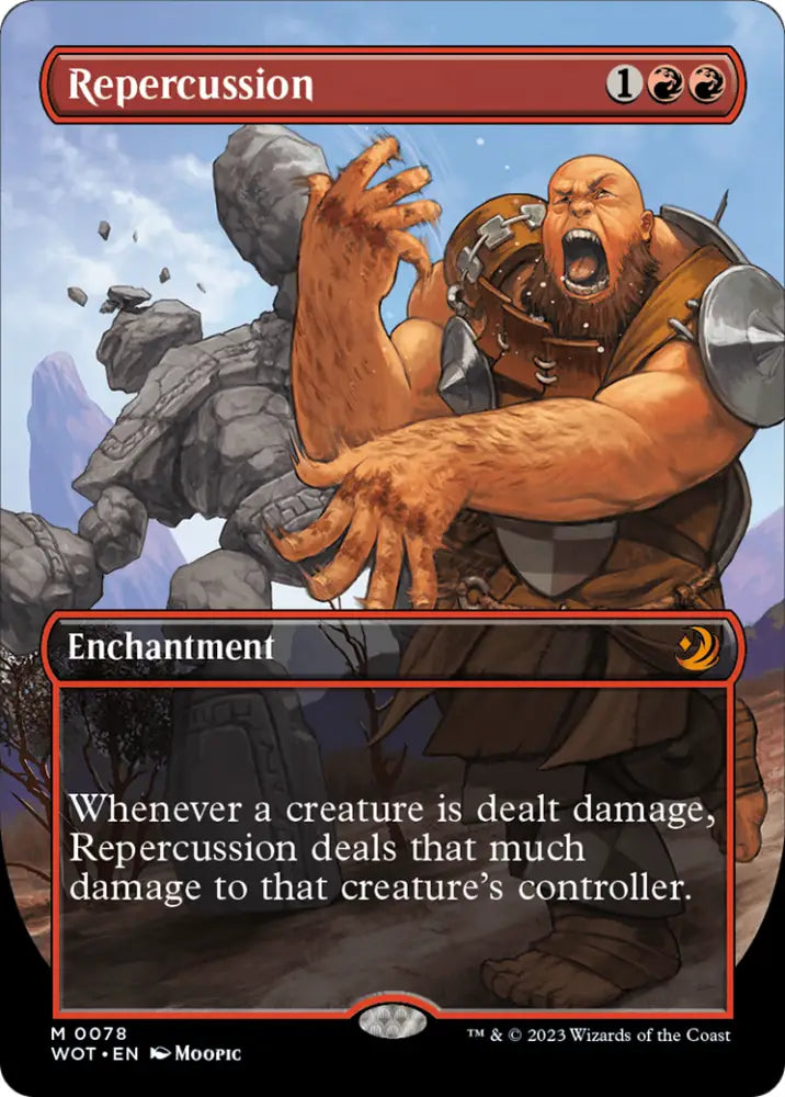 Repercussion (Anime Borderless) [Wilds of Eldraine: Enchanting Tales] - MTG Single