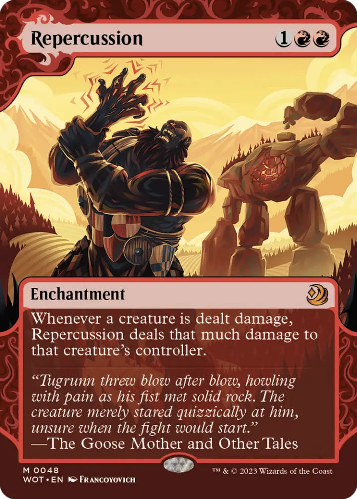 Repercussion [Wilds of Eldraine: Enchanting Tales] - MTG Single