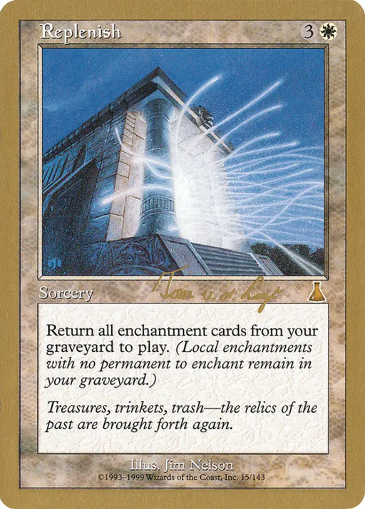 Replenish (Tom van de Logt) [World Championship Decks 2000] - MTG Single