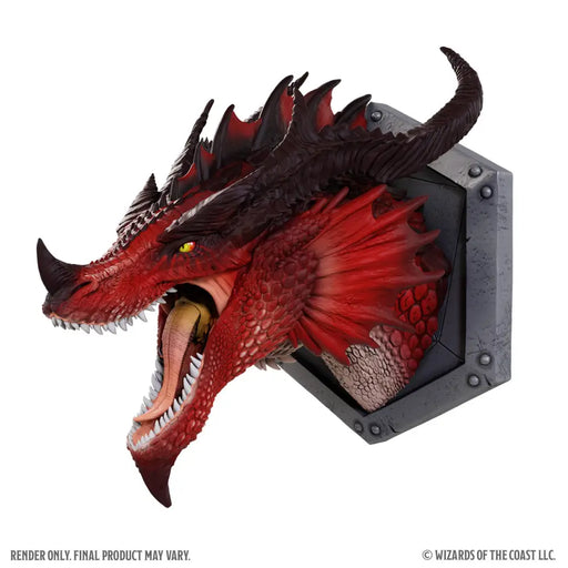 Replicas Of The Realms Red Dragon 12’’ Trophy Plaque (Preorder) - D&D