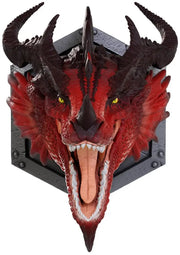 Replicas Of The Realms Red Dragon 12’’ Trophy Plaque (Preorder) - D&D