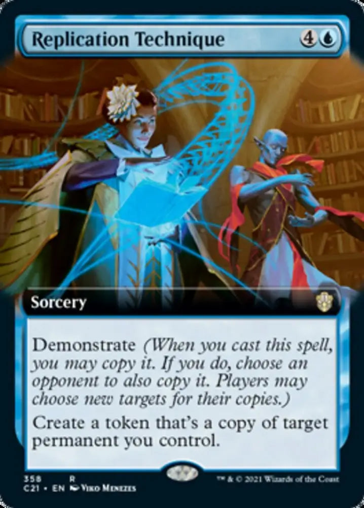 Replication Technique (Extended Art) [Commander 2021] - MTG Single