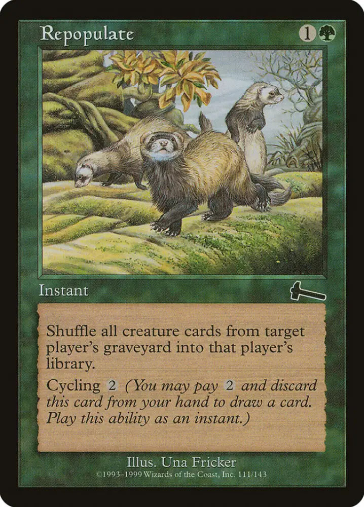 Repopulate [Urza’s Legacy] - MTG Single