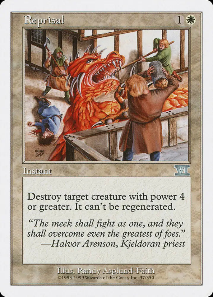 Reprisal [Classic Sixth Edition] - MTG Single