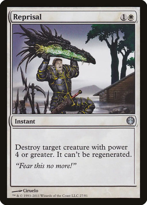 Reprisal [Duel Decks: Knights vs. Dragons] - MTG Single