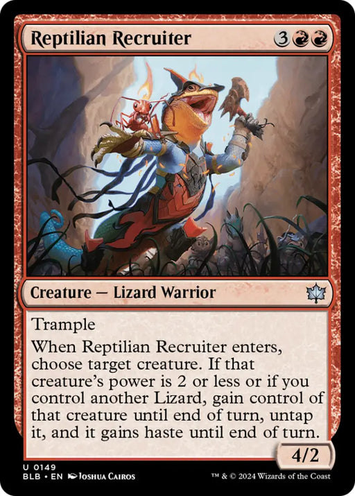 Reptilian Recruiter [Bloomburrow] - MTG Single