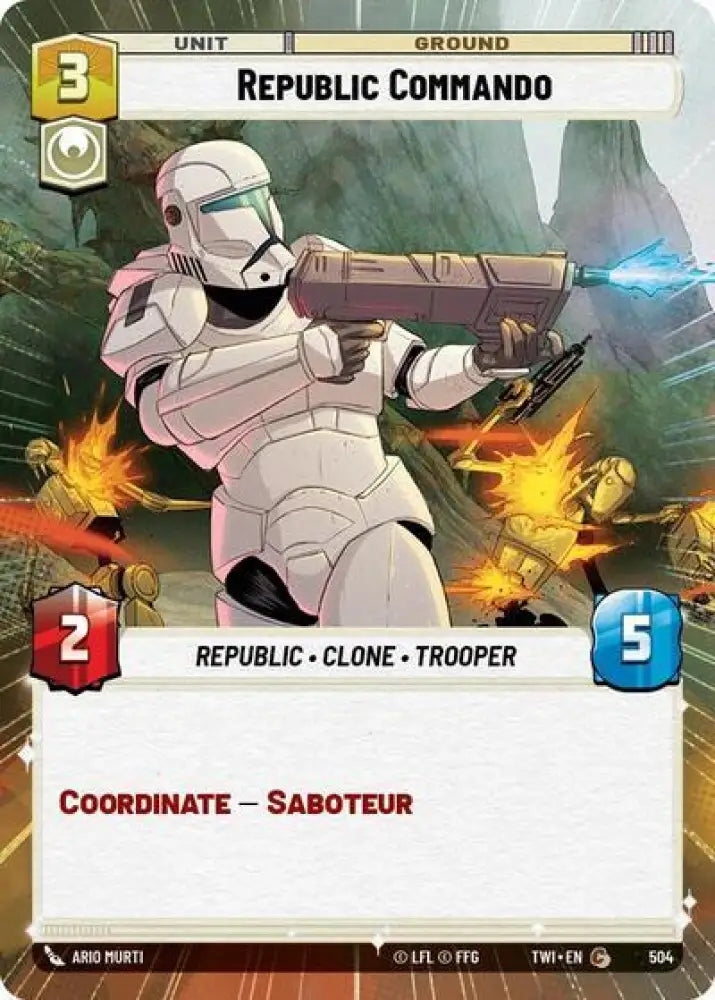 Republic Commando (Hyperspace) (504) [Twilight of the Republic] - Star Wars: Unlimited Single