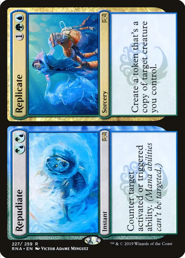 Repudiate // Replicate [Ravnica Allegiance] - MTG Single