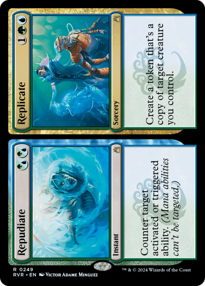 Repudiate // Replicate [Ravnica Remastered] - MTG Single