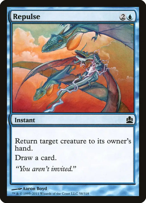Repulse [Commander 2011] - MTG Single