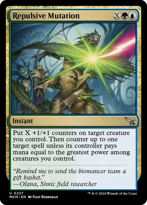 Repulsive Mutation [Murders at Karlov Manor] - MTG Single