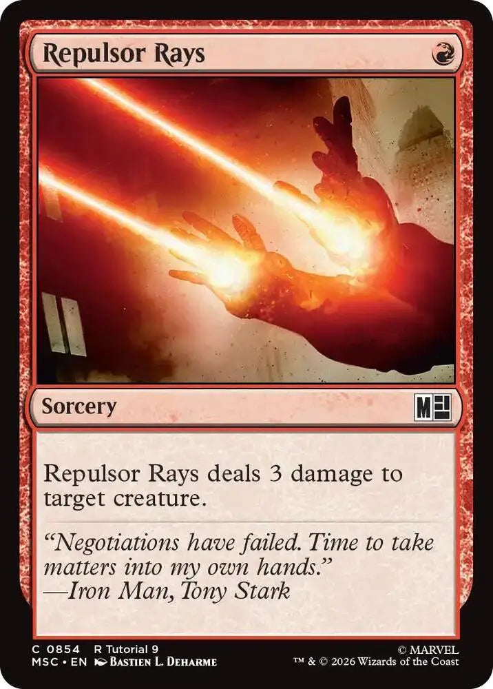 Repulsor Rays (0854) [Marvel Super Heroes Commander]