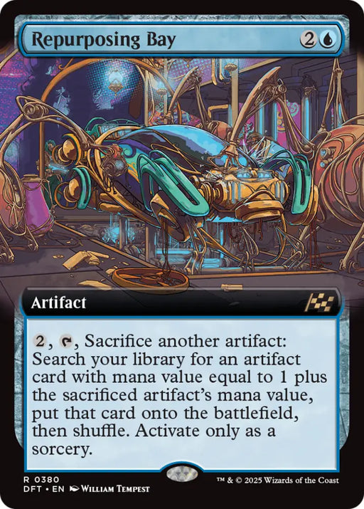 Repurposing Bay (Extended Art) [Aetherdrift] - MTG Single