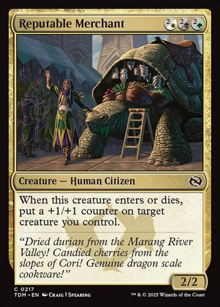 Reputable Merchant (217) [Tarkir: Dragonstorm]