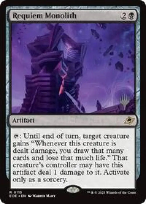 Requiem Monolith (113) [Edge of Eternities Promos]