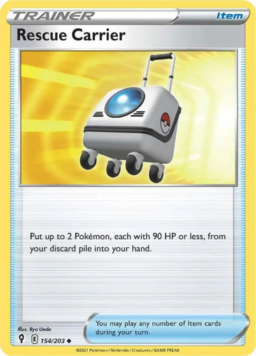Rescue Carrier (154/203) [Sword & Shield: Evolving Skies] - Pokemon Single