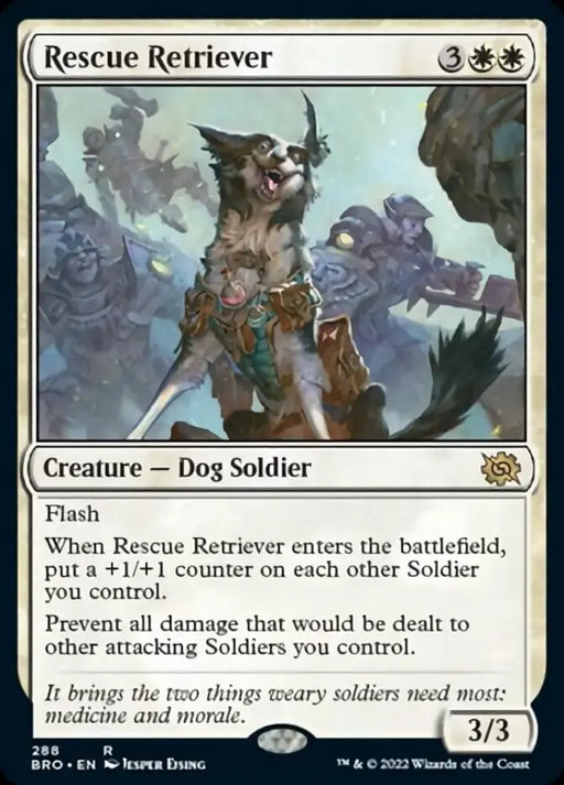 Rescue Retriever [The Brothers’ War] - MTG Single