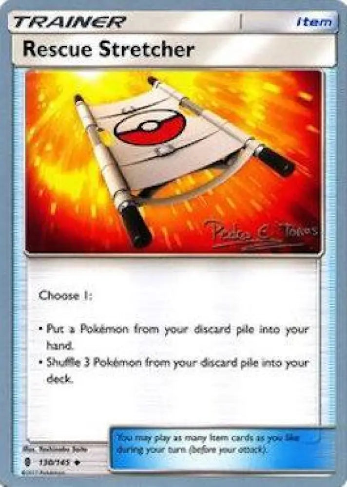 Rescue Stretcher (130/145) (Dragones y Sombras - Pedro Eugenio Torres) [World Championships 2018] - Pokemon Single