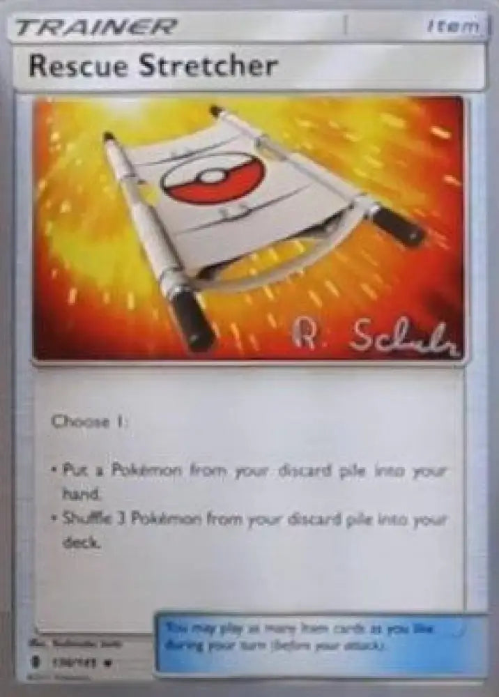 Rescue Stretcher (130/145) (Victory Map - Robin Schulz) [World Championships 2018] - Pokemon Single