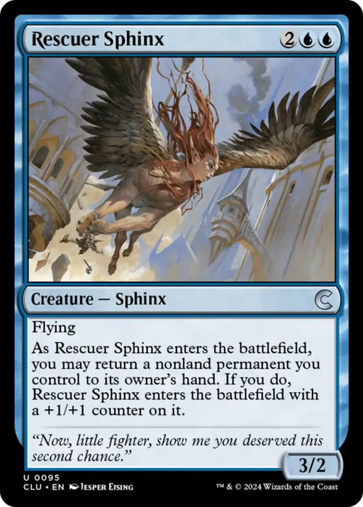 Rescuer Sphinx [Ravnica: Clue Edition] - MTG Single