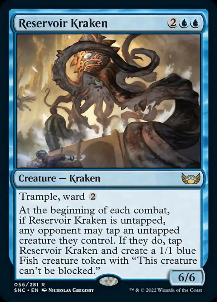 Reservoir Kraken [Streets of New Capenna] - MTG Single