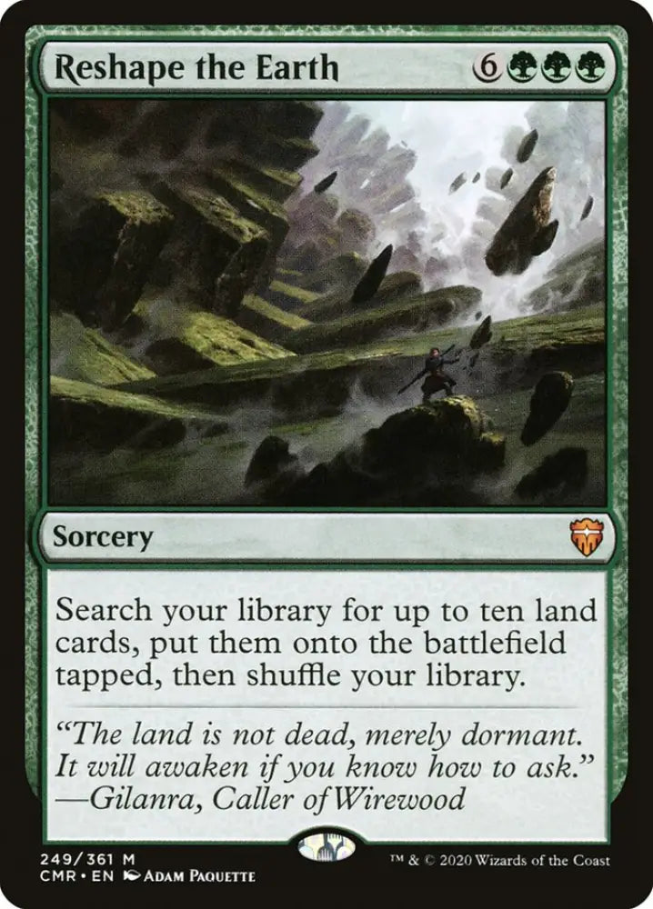 Reshape the Earth [Commander Legends] - MTG Single