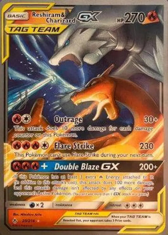 Reshiram & Charizard GX (20/214) (Perfection - Henry Brand) [World Championships 2019] - Pokemon Single